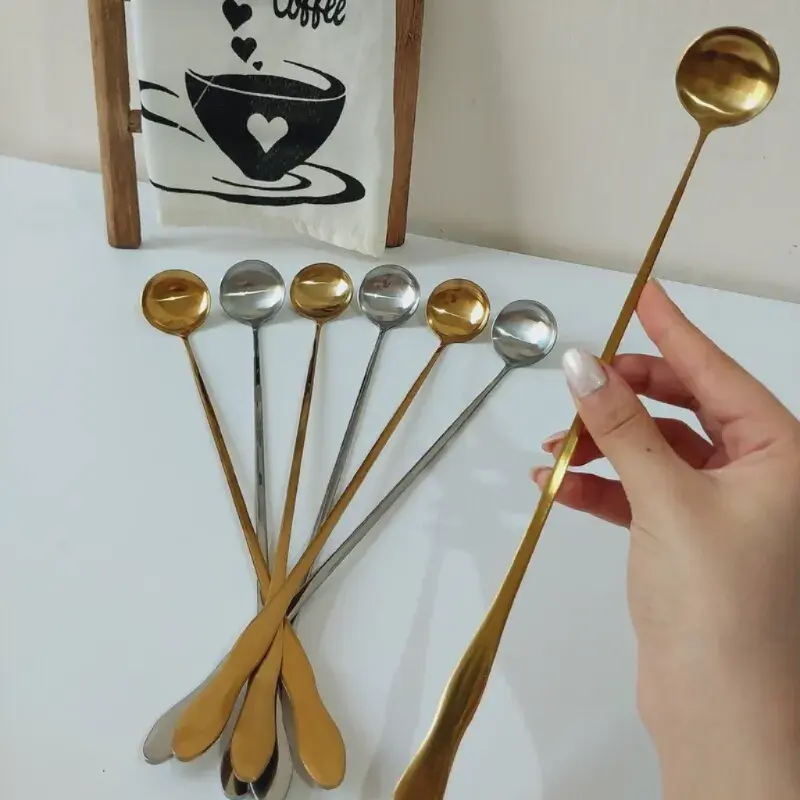 خرید قاشق شربت خوری بلند