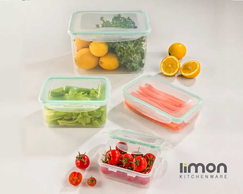 نظم بخشی یخچال و فریزر با خرید ظروف فریزری برند لیمون