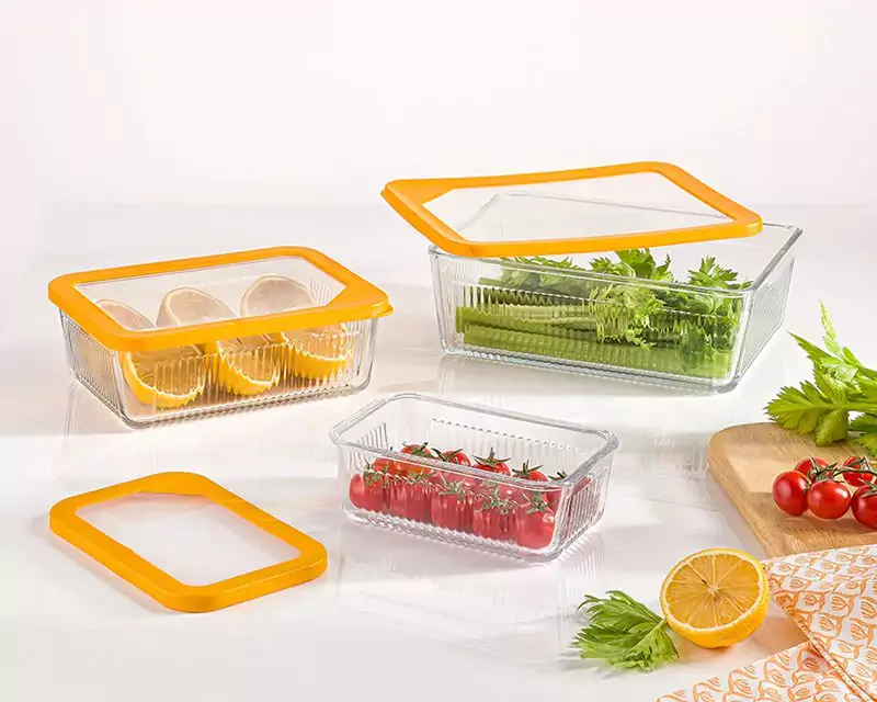 مزایای استفاده از ظرف شیشه ای در دار 