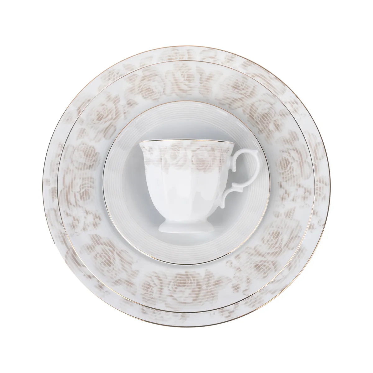 طراحی قالب نئوکلاسیک چینی زرین