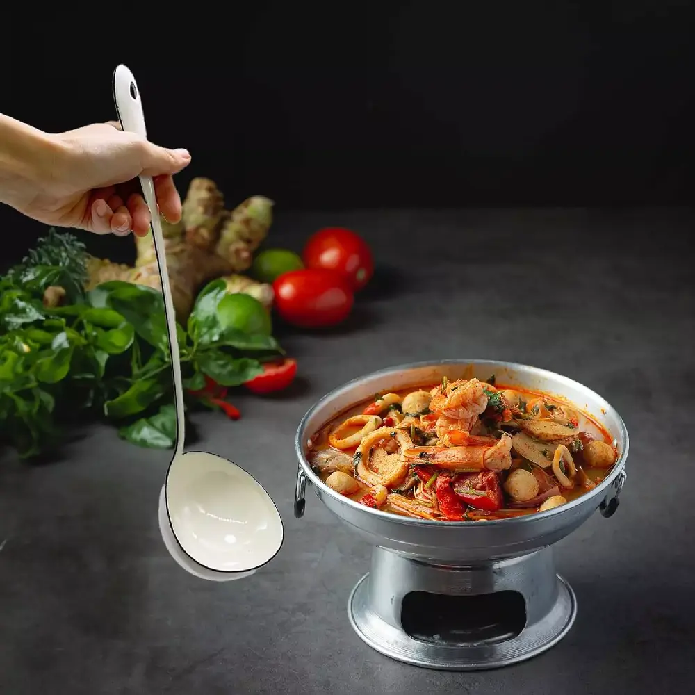 خرید انواع ملاقه آشپزی مرغوب استیل، تفال، چوبی و چینی با کیفیت
