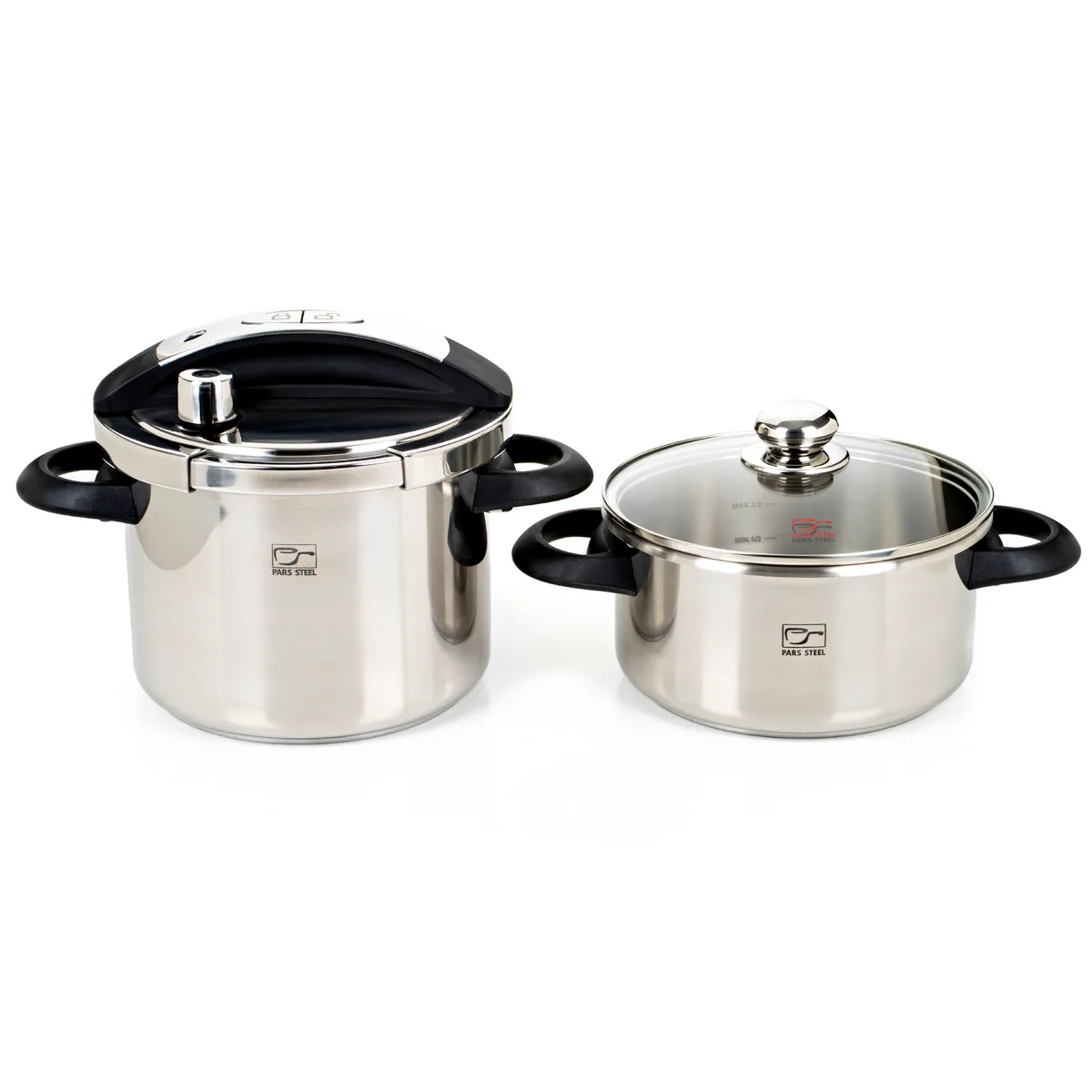 قیمت زودپز دوقلو پارس استیل