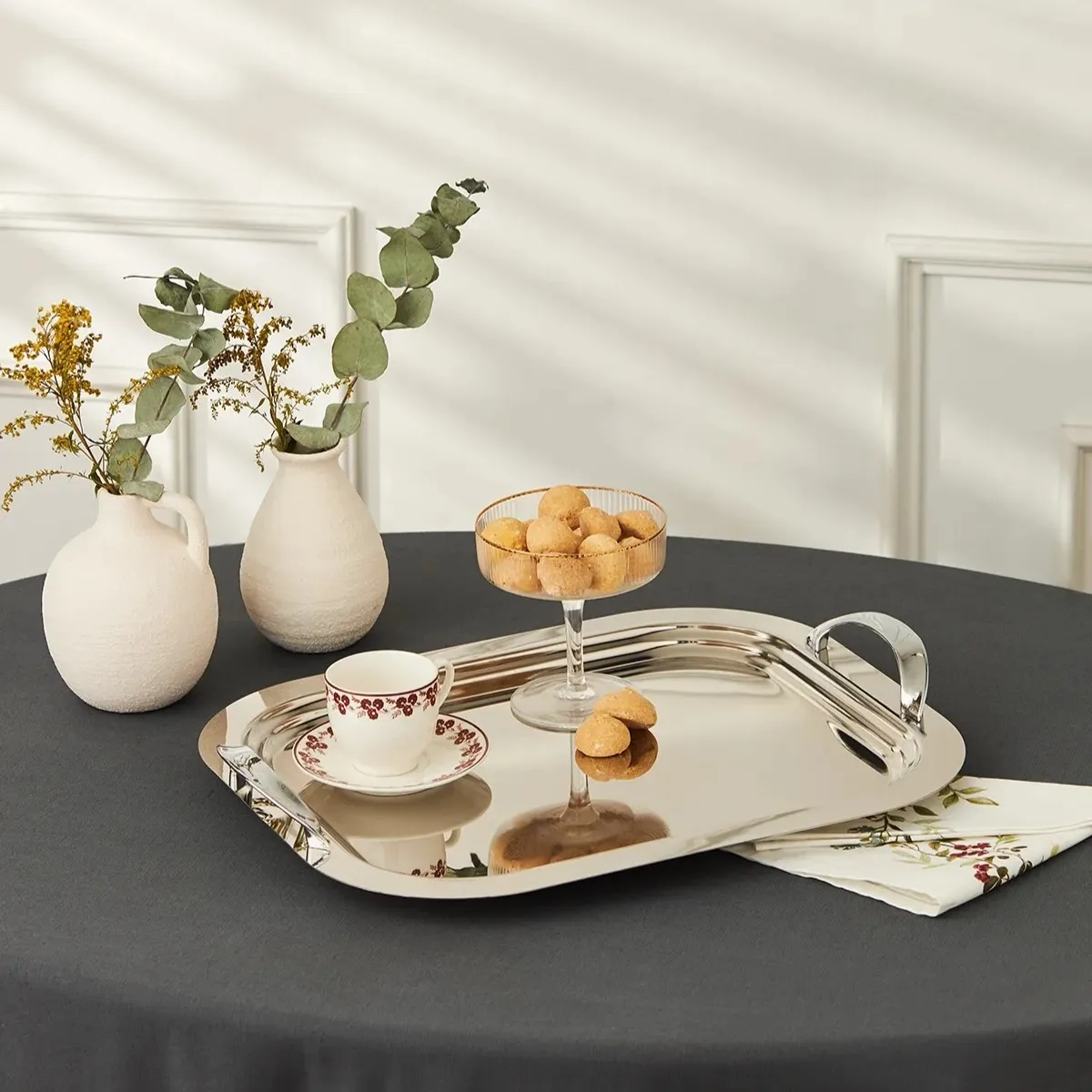 خرید سینی استیل یونیک