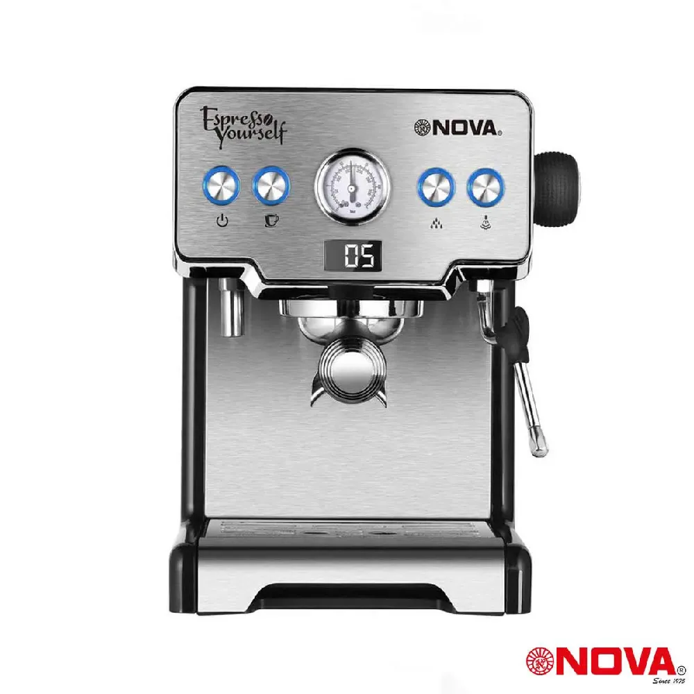 خرید بهترین مدل اسپرسوساز نوا با امکان کاپوچینوساز