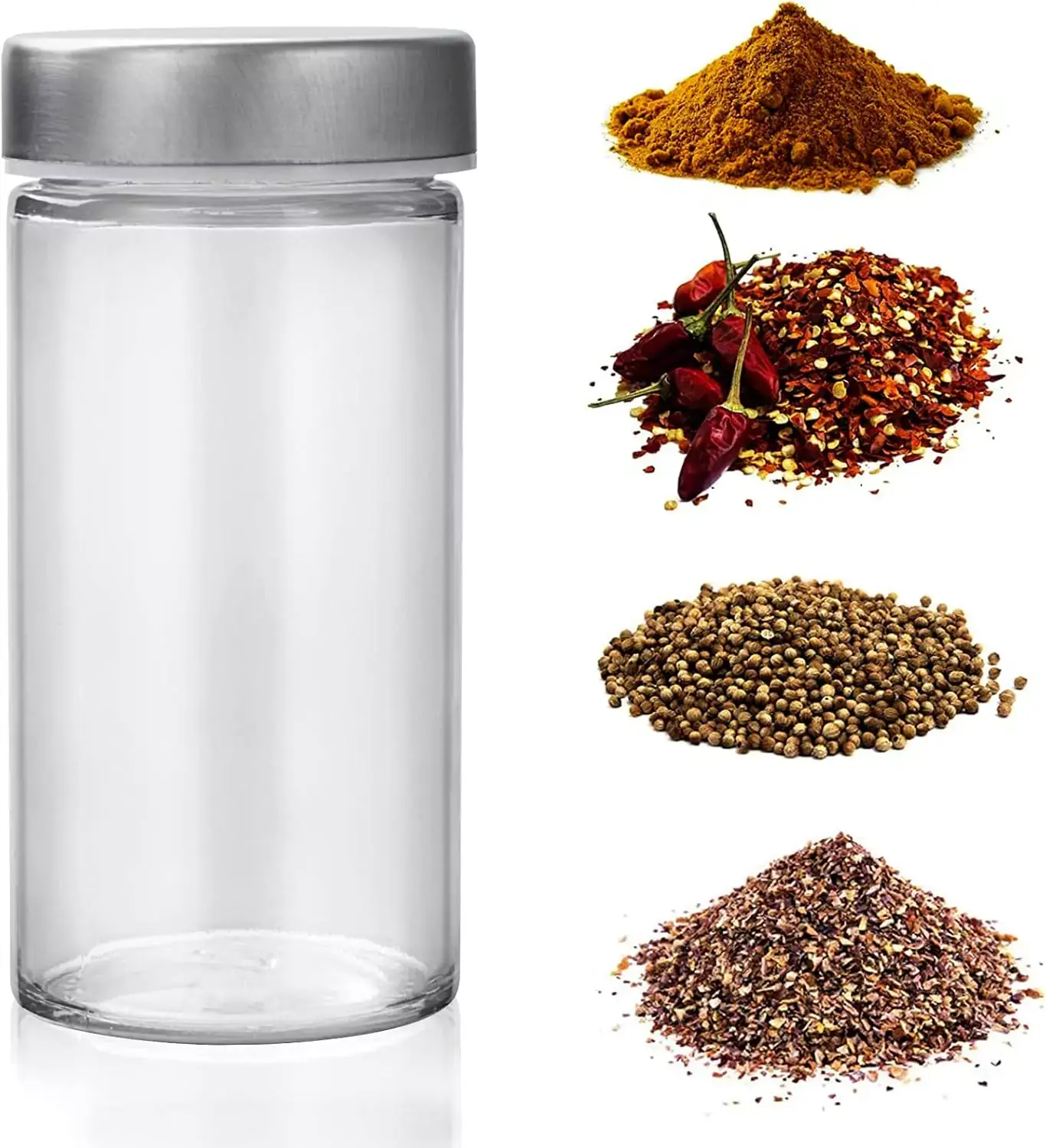 خرید انواع جا ادویه شیشه ای برای نگهداشتن بهتر ادویه های معطر