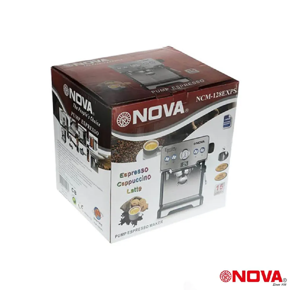 خرید اینترنتی اسپرسوساز برند نوا با ارسال سریع در زرین جهاز