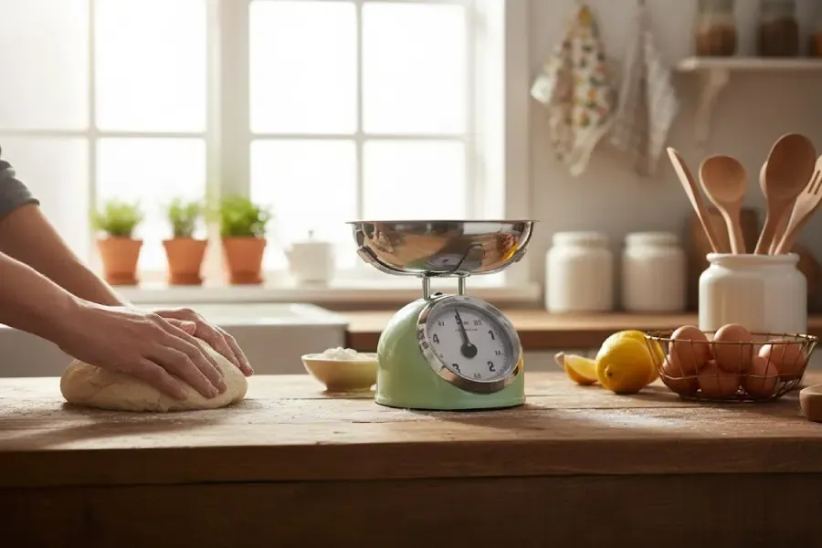 ترازوی مکانیکی لیمون سبز پاستلی 1584