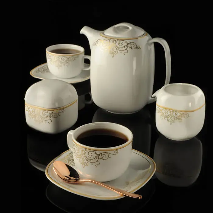 خرید سرویس چای خوری چینی زرین 