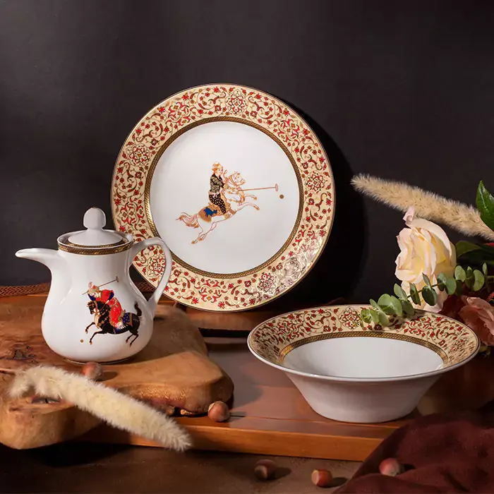 خرید اینترنتی چینی زرین طرح والندورفر با ارسال سریع و فوری