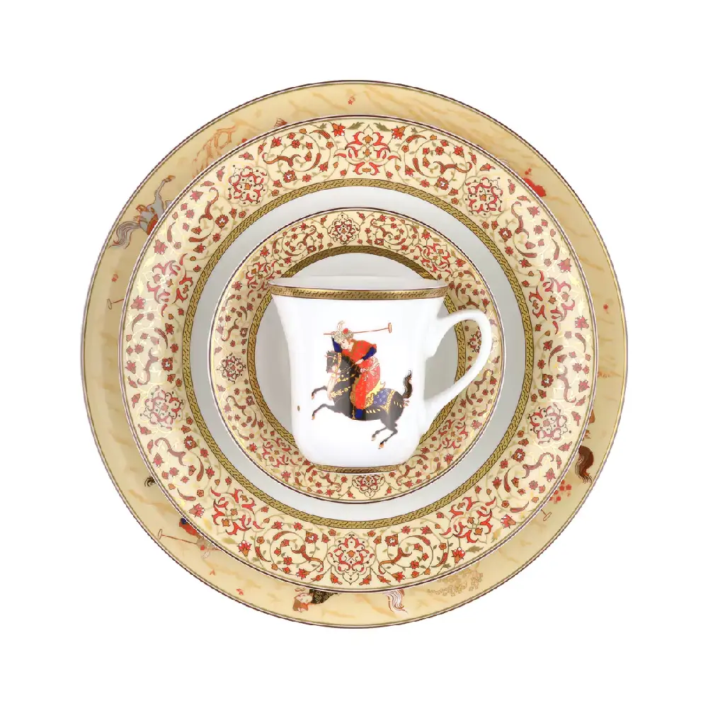 خرید سرویس چینی زرین طرح والندورفر انتخاب نوعروسان