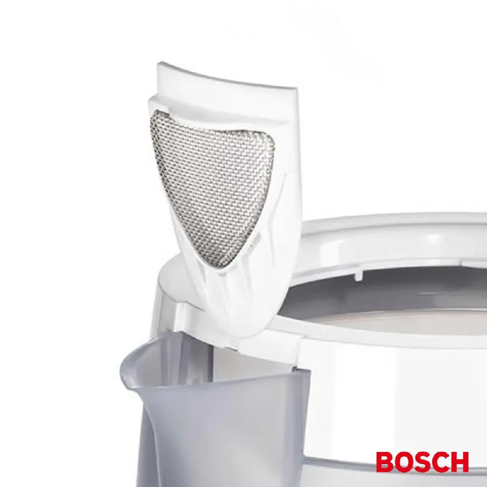 کتری شفاف ۲ لیتری با جنس پلاستیک مقاوم چای ساز بوش مدل tta2201